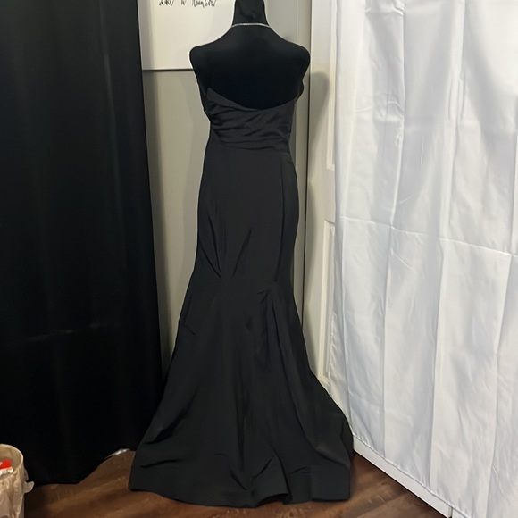 BNWT EXPRESS STRAPLESS CORSET BLACK FORMAL DRESS - Picture 10 of 10